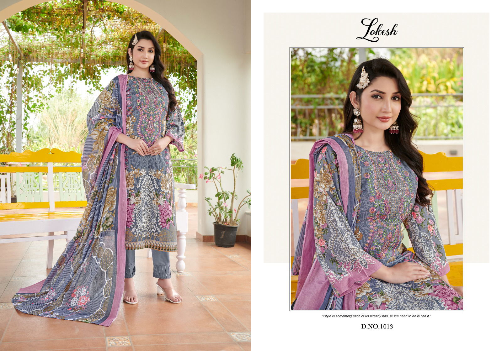 Muskan By Lokesh Cemric Cotton Printed Dress Material Exporters In India
